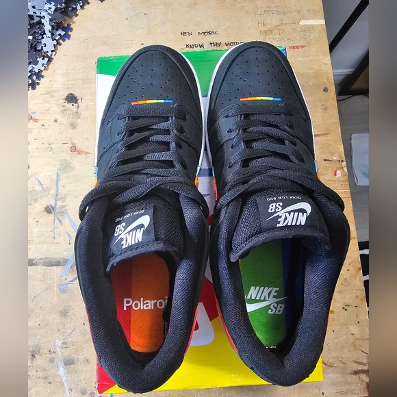 Sold Nike SB dunk low polaroid for $230. Outside poshmark - Picture 9 of 10